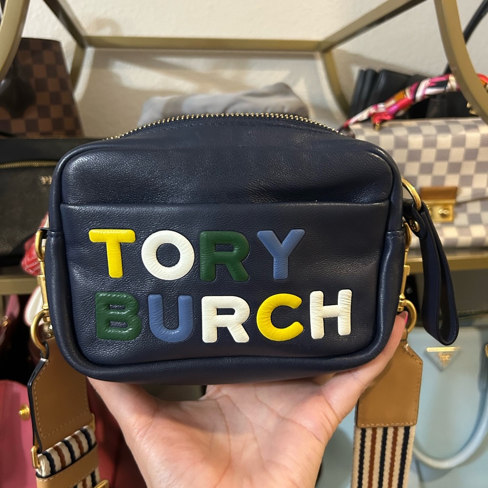 Tory Burch perry Crossbody Bag double zip bag